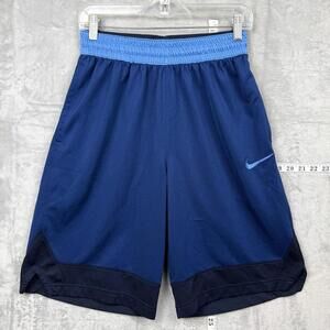 Nike Dri-FIT Navy Blue Athletic Shorts Men’s Size M Two-Tone Performance Gear